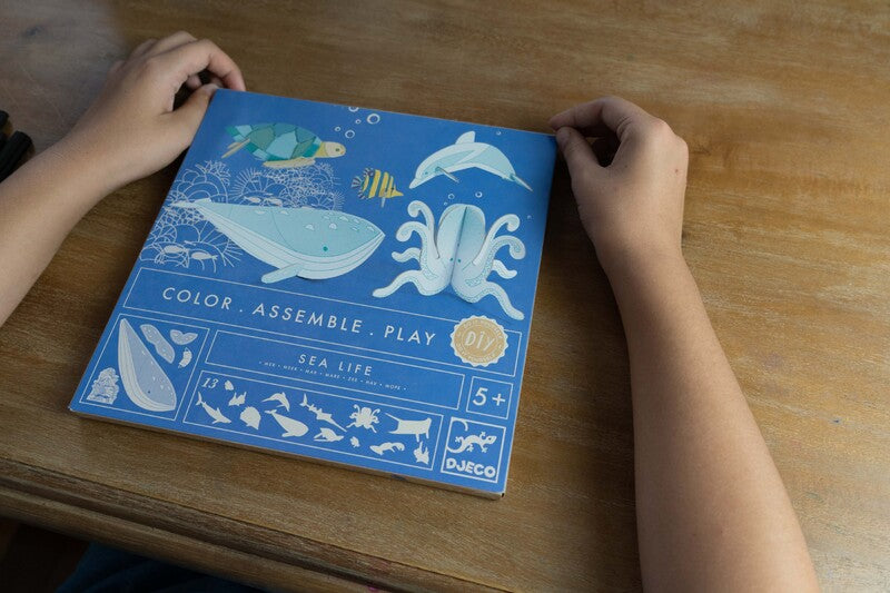 Cut Out Sea Life- Djeco