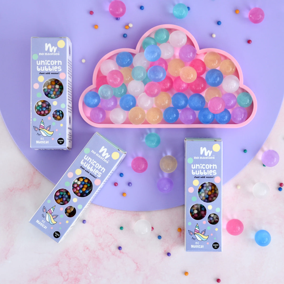 Unicorn biodegradable water beads- No Nasties Kids